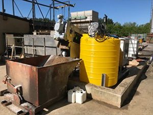 CAF Sludge dewatering