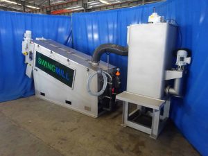 Swingmill dewatering machine